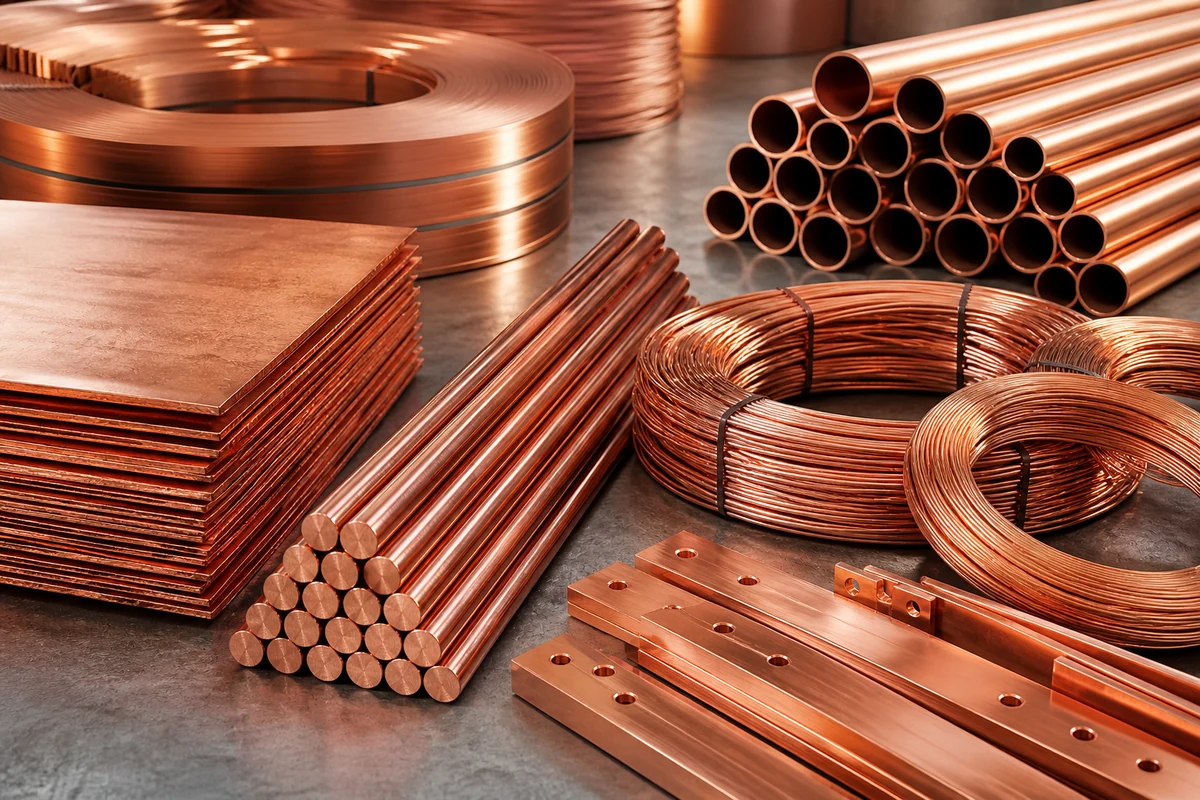 Copper products and suppliers