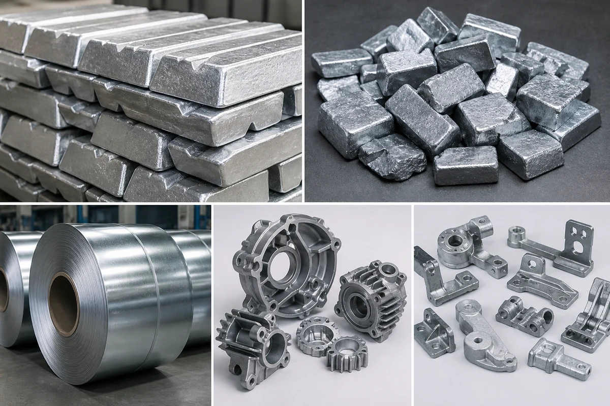 Zinc products and suppliers