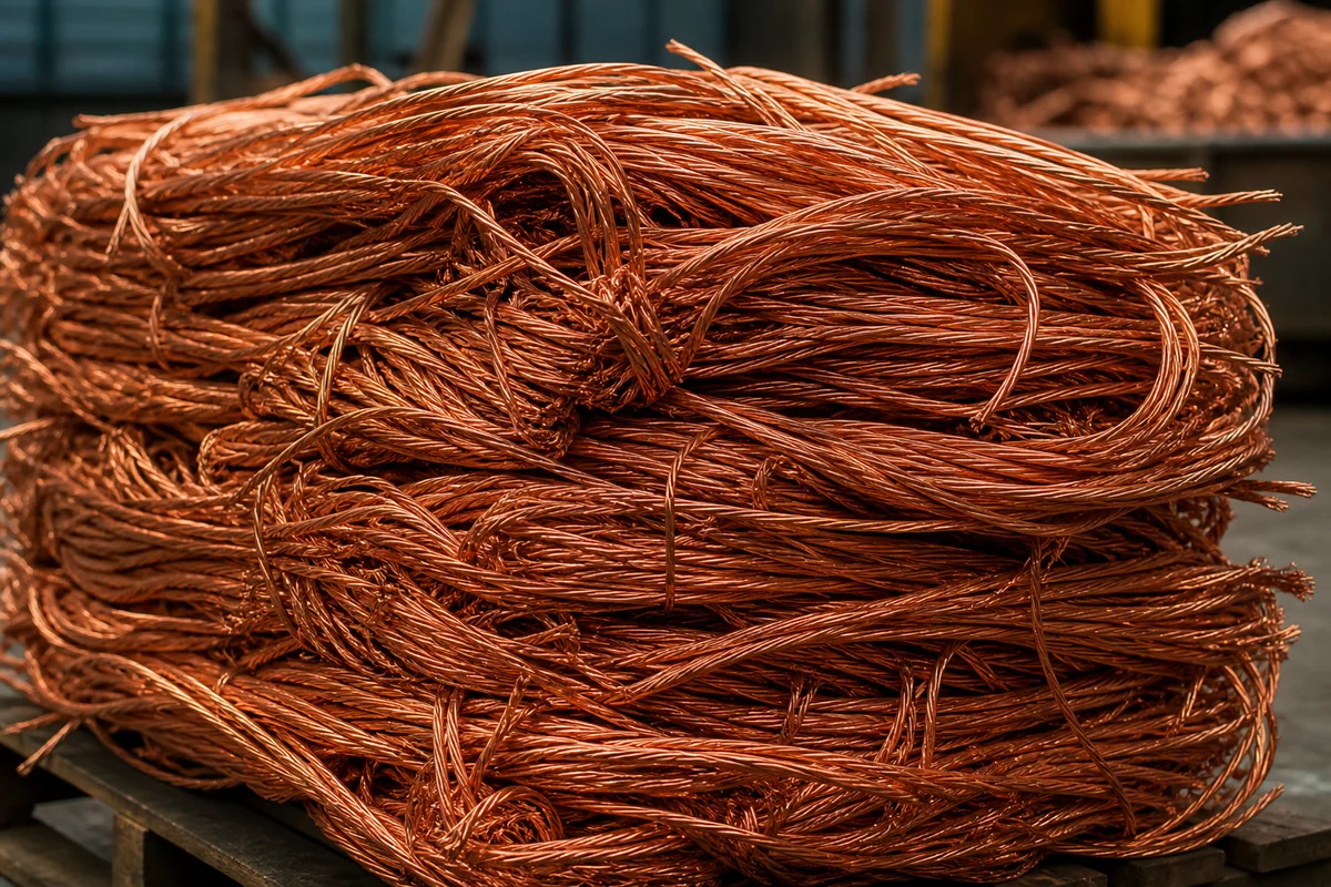 Copper wire marketplace listing